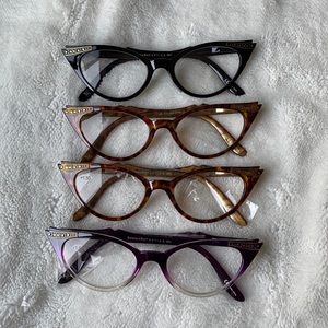 New over the counter reading glasses +1.50 4 Pair